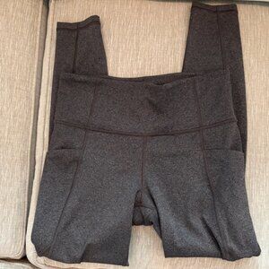 Athleta Tights, Stash Pocket Salutation Tight, Size Medium